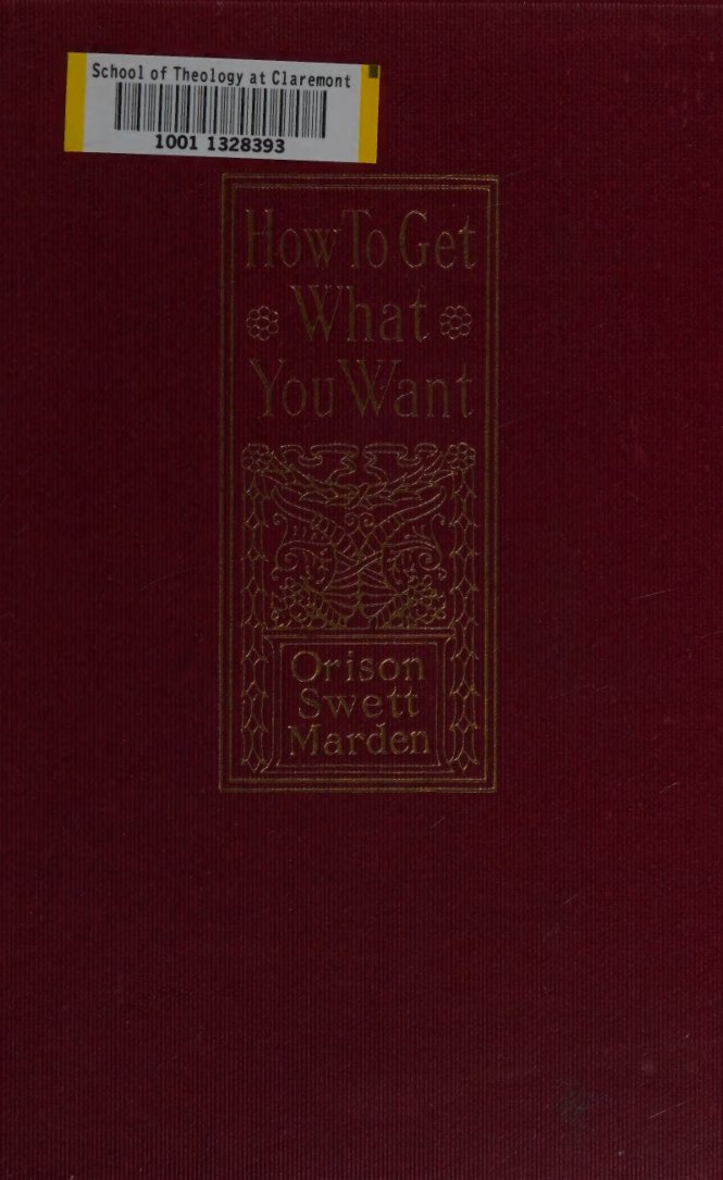 Cover of How to Get What You Want