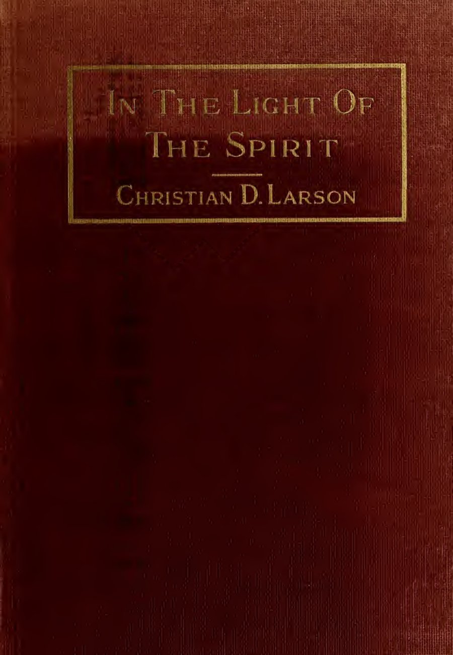 Cover of In the Light of the Spirit