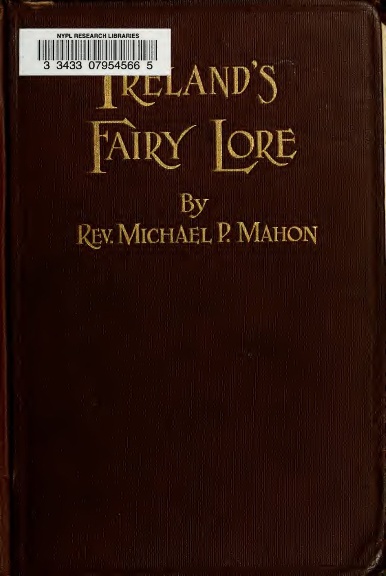 Cover of Ireland's Fairy Lore