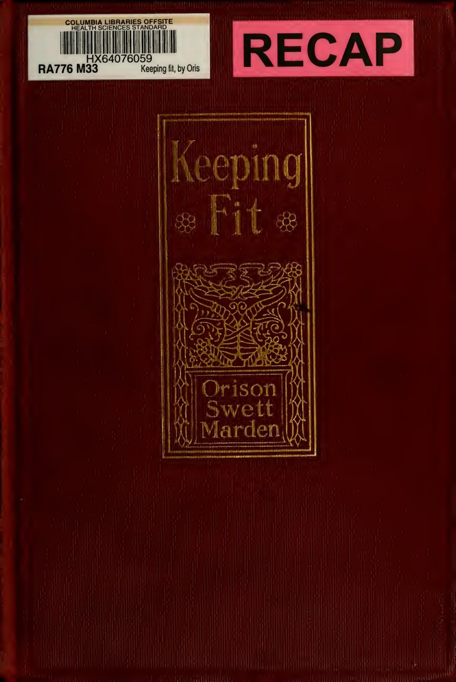 Cover of Keeping Fit