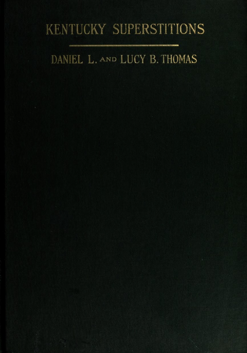 Cover of Kentucky Superstitions