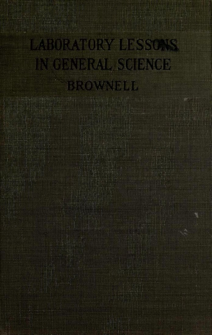 Cover of Laboratory Lessons in General Science