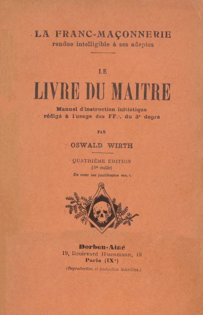 Cover of Le livre du maître