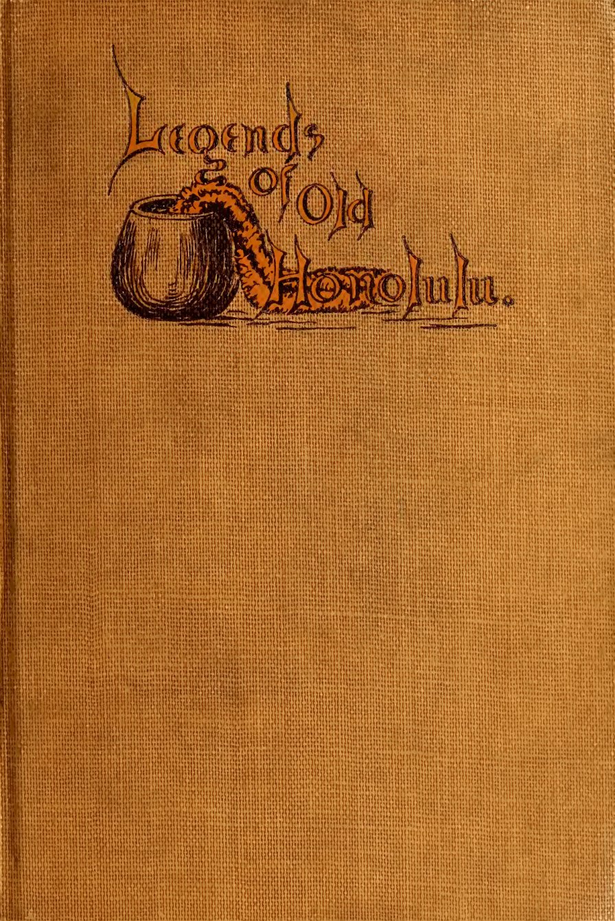 Cover of Legends of Old Honolulu