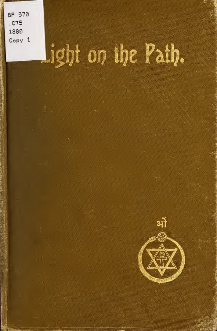 Cover of Light on the Path