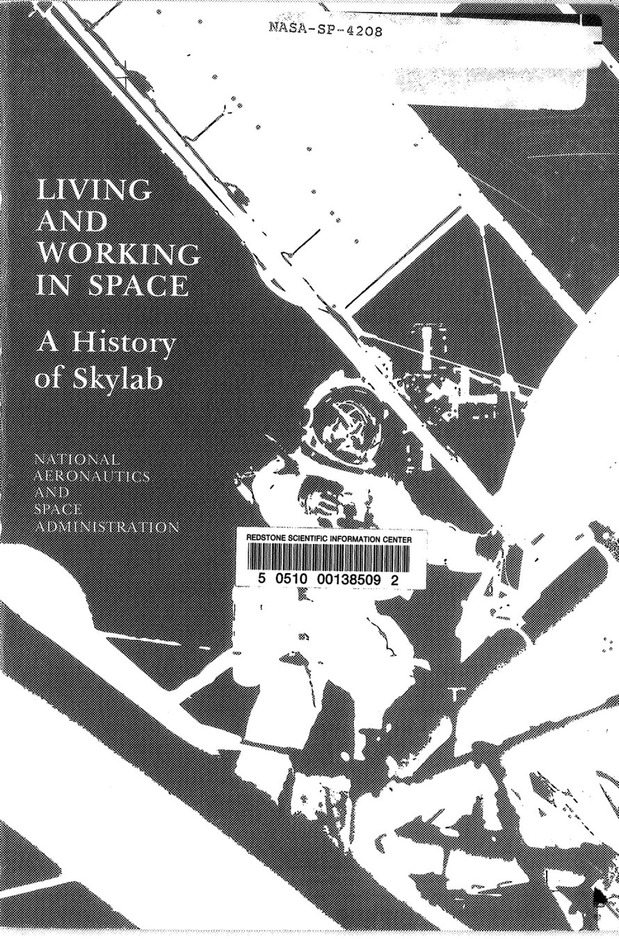 Cover of Living and Working in Space: A History of Skylab (NASA SP-4208)