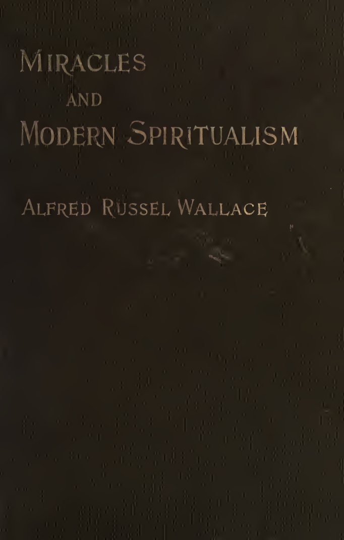 Cover of Miracles and Modern Spiritualism