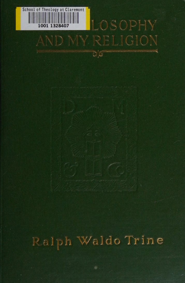 Cover of My Philosophy and My Religion