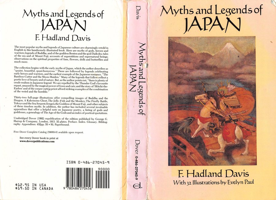 Cover of Myths and Legends of Japan