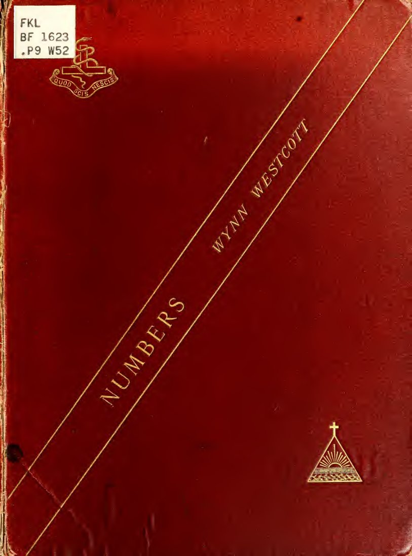 Cover of Numbers: Their Occult Power and Mystic Virtue