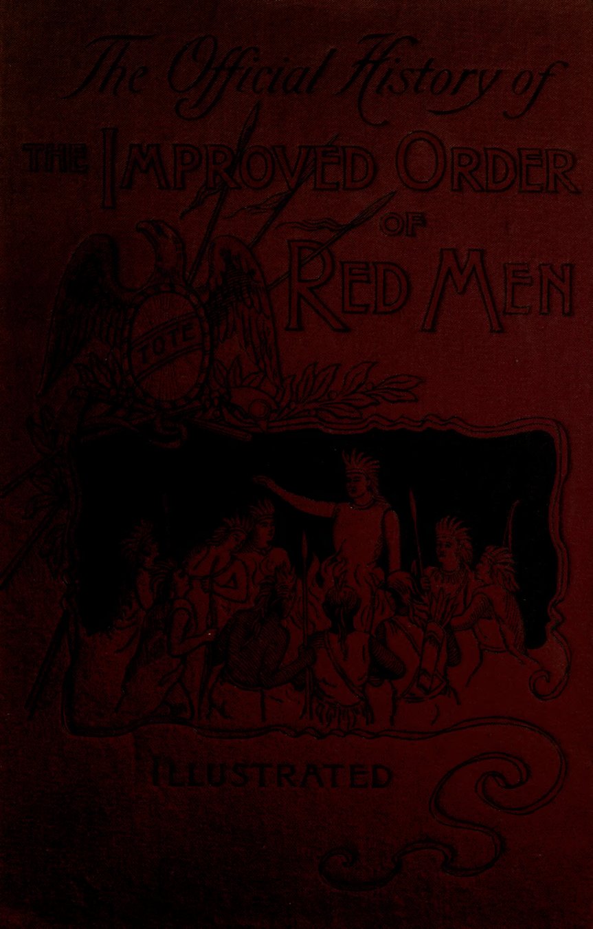 Cover of Official History of the Improved Order of Red Men