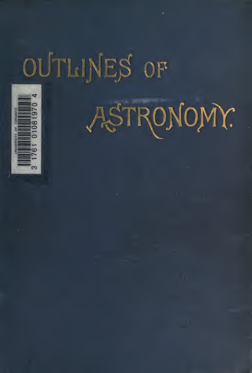 Cover of Outlines of Astronomy
