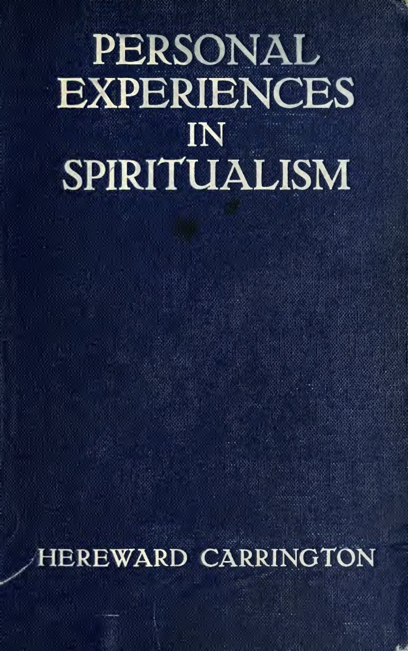 Cover of Personal Experiences in Spiritualism