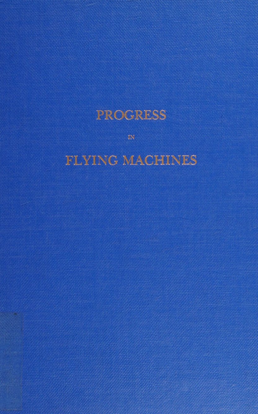 Cover of Progress in Flying Machines