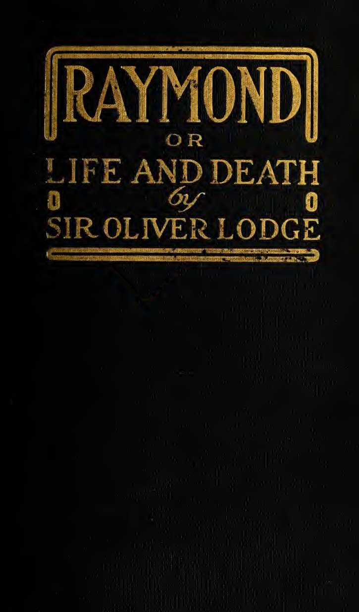 Cover of Raymond, or Life and Death