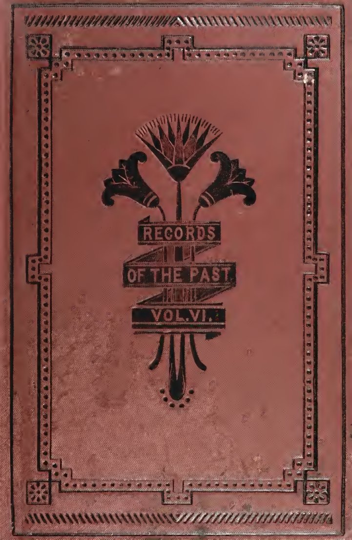 Cover of Records of the Past, New Series, Vol. 6: The Non-Semitic Version of the Creation Story and Other Assyrian and Egyptian Texts