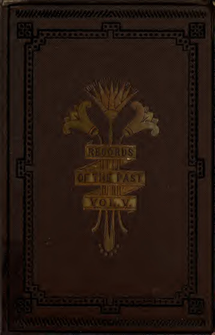 Cover of Records of the Past, Vol. 5 (Old Series): Accadian Hymn to Istar and the War of the Seven Evil Spirits against Heaven