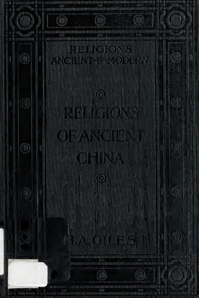 Cover of Religions of Ancient China
