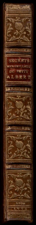 Cover of Secrets Merveilleux de la Magie Naturelle et Cabalistique du Petit Albert (1776)