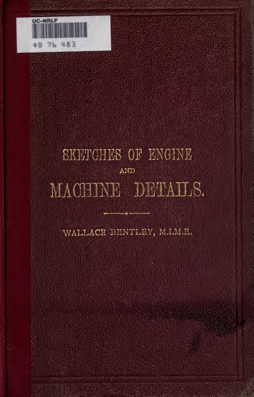Cover of Sketches of Engine and Machine Details