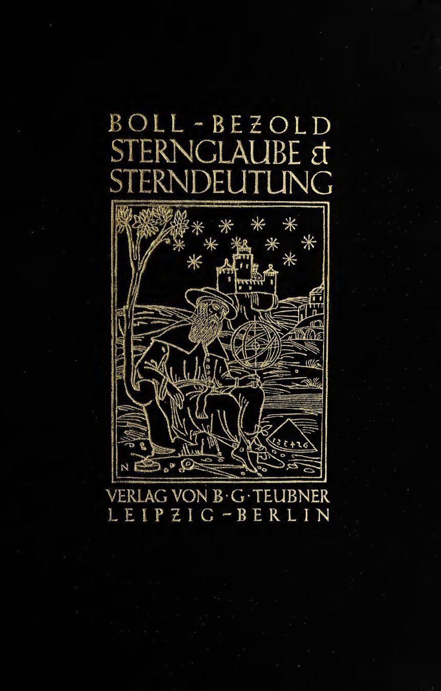 Cover of Sternglaube und Sterndeutung: Die Geschichte und das Wesen der Astrologie