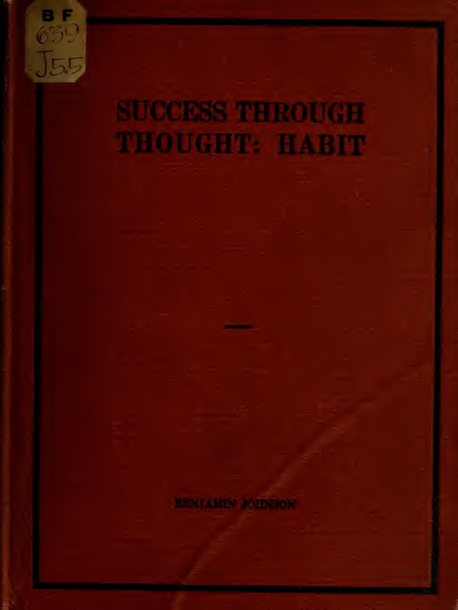 Cover of Success Through Thought: Habit