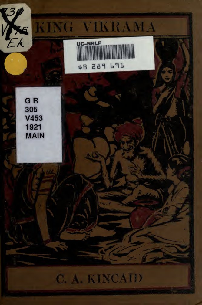Cover of Tales of King Vikrama
