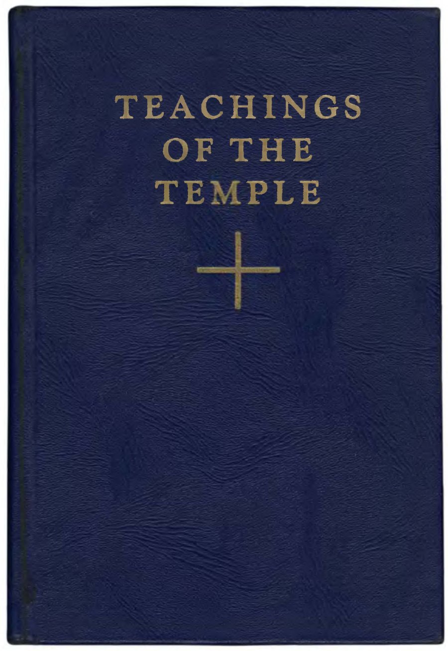 Cover of Teachings of the Temple