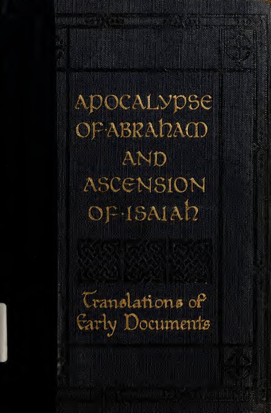 Cover of The Apocalypse of Abraham