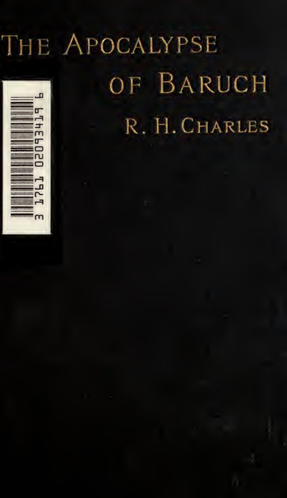 Cover of The Apocalypse of Baruch