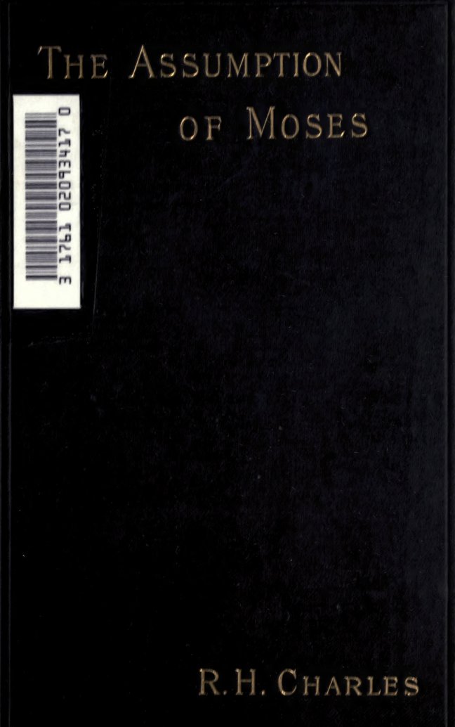 Cover of The Assumption of Moses