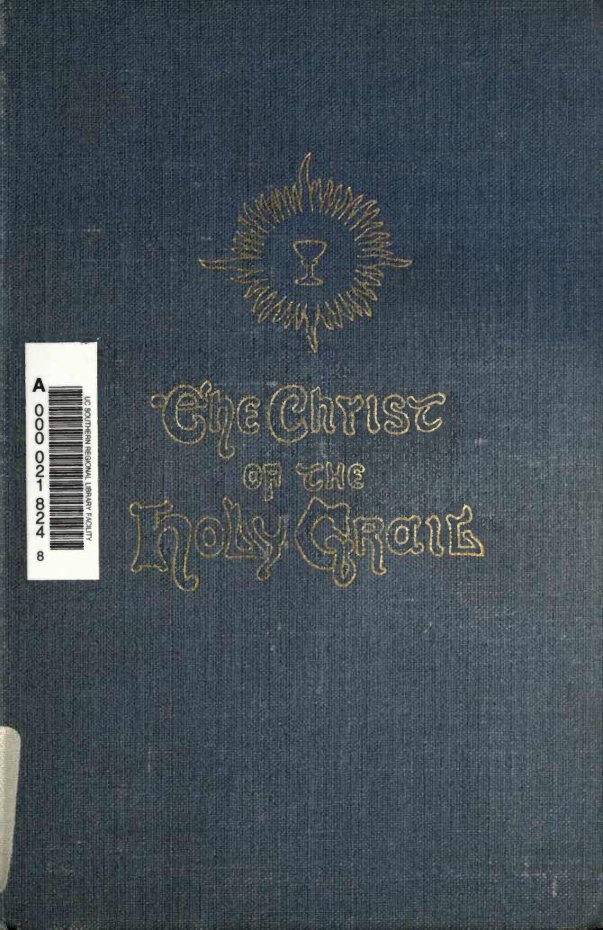 Cover of The Christ of the Holy Grail