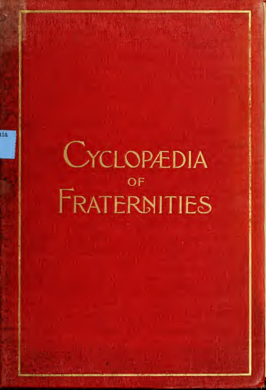 Cover of The Cyclopaedia of Fraternities