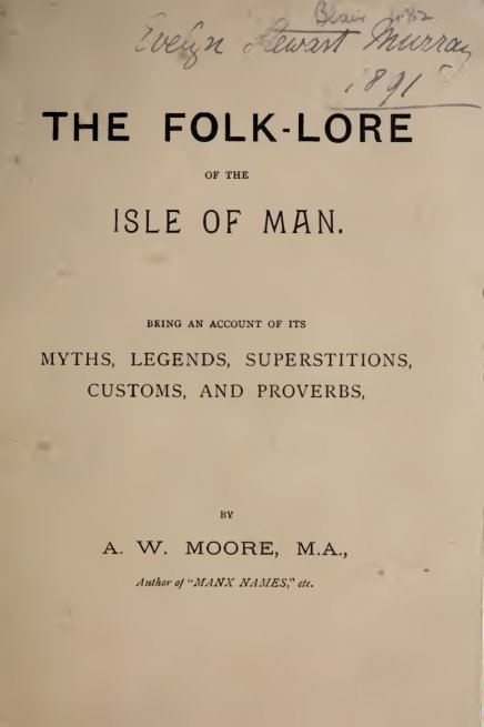Cover of The Folk-lore of the Isle of Man