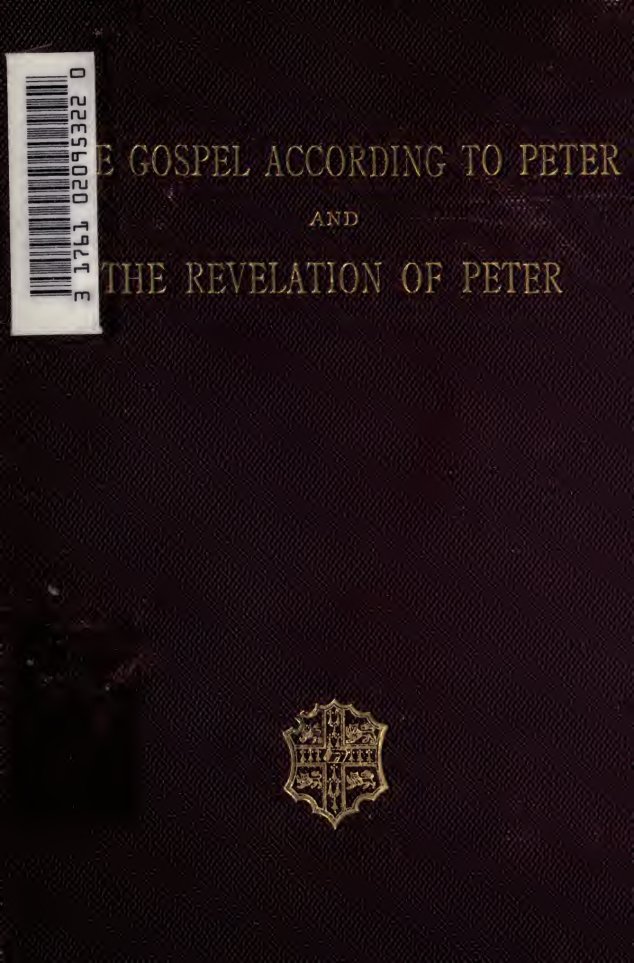 Cover of The Gospel According to Peter and the Revelation of Peter