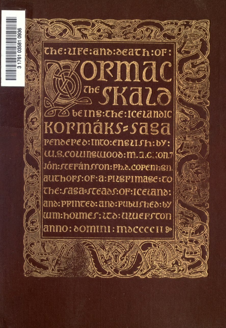 Cover of The Life and Death of Cormac the Skald (Kormak's Saga)