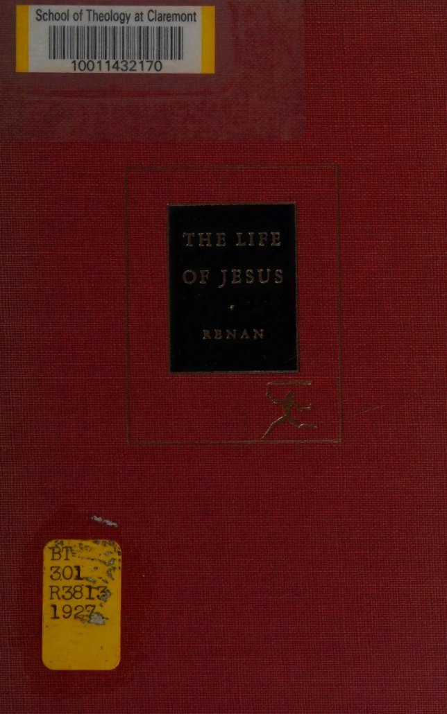 Cover of The Life of Jesus