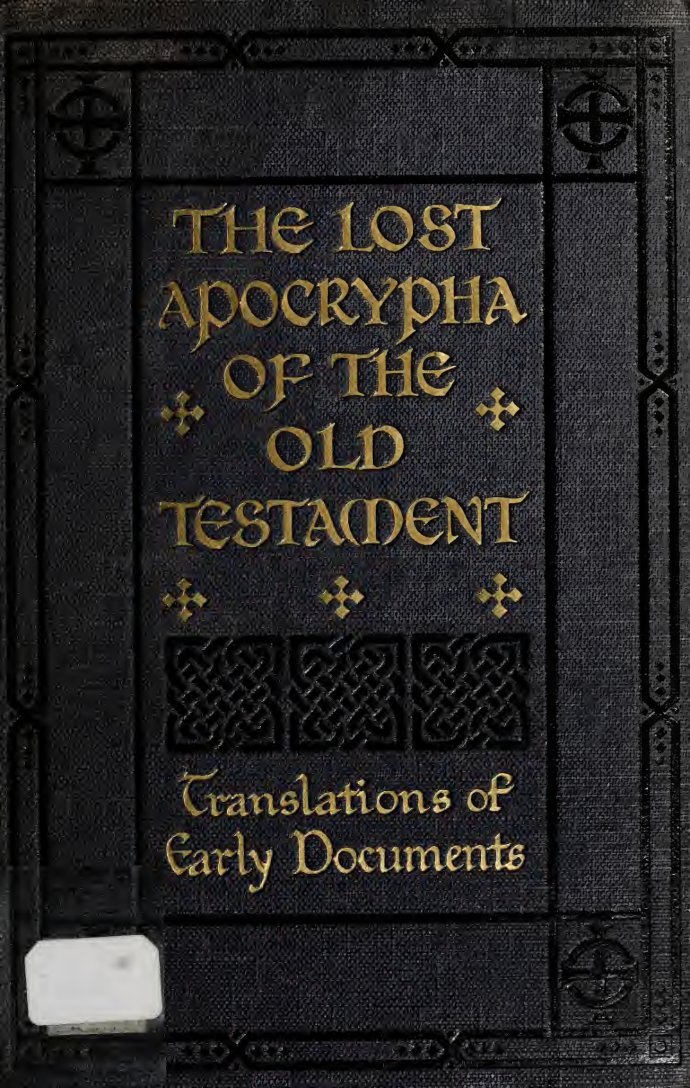 Cover of The Lost Apocrypha of the Old Testament: Their Titles and Fragments