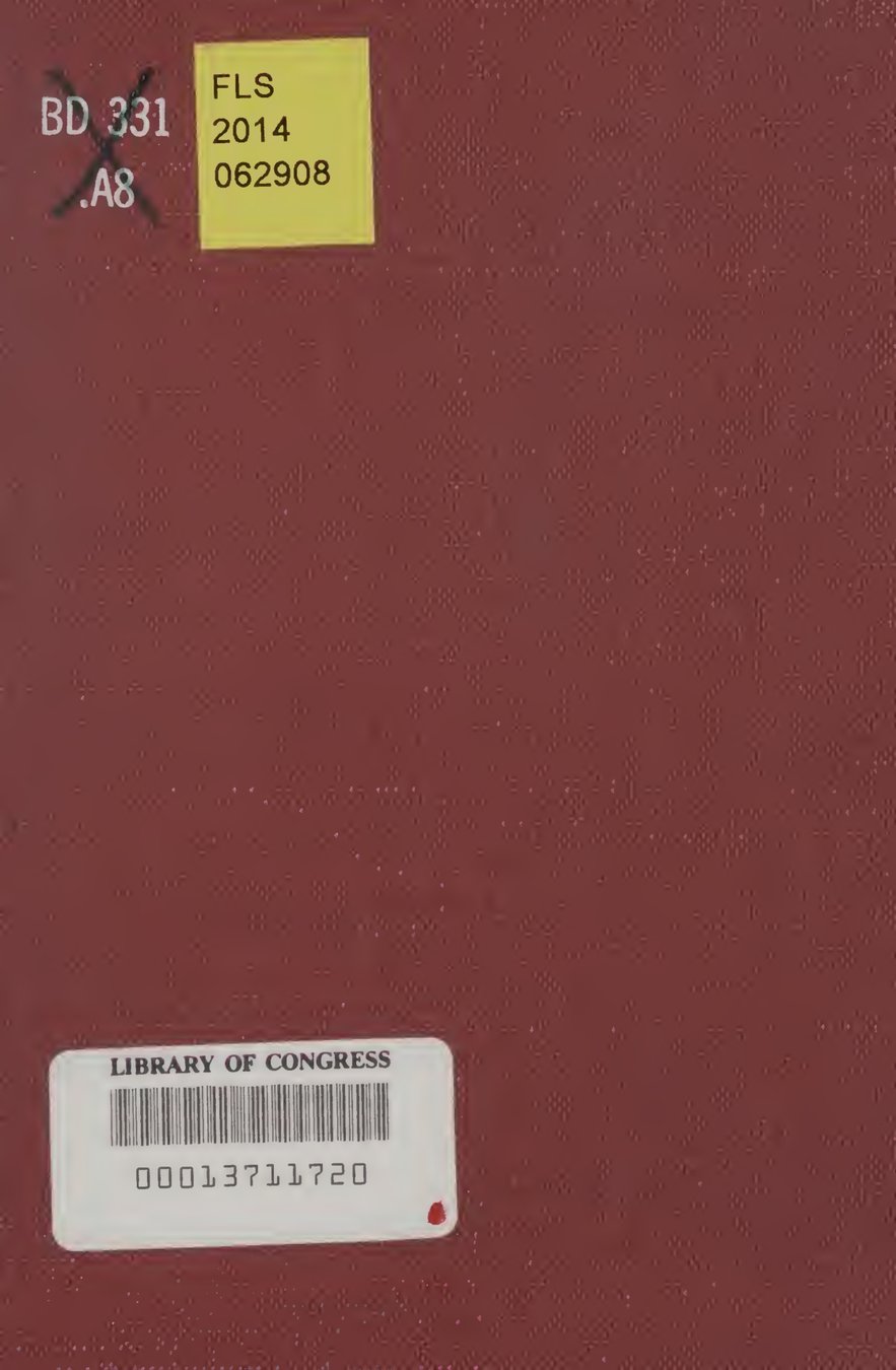 Cover of The Mastery of Being: A Study of the Ultimate Principle of Reality and the Practical Application Thereof