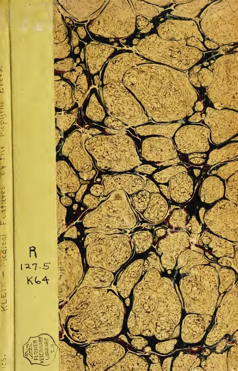 Cover of The Medical Features of the Papyrus Ebers