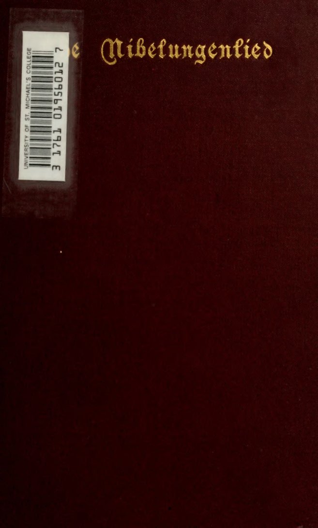 Cover of The Nibelungenlied