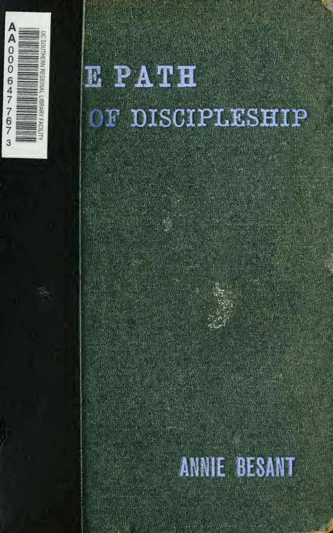 Cover of The Path of Discipleship