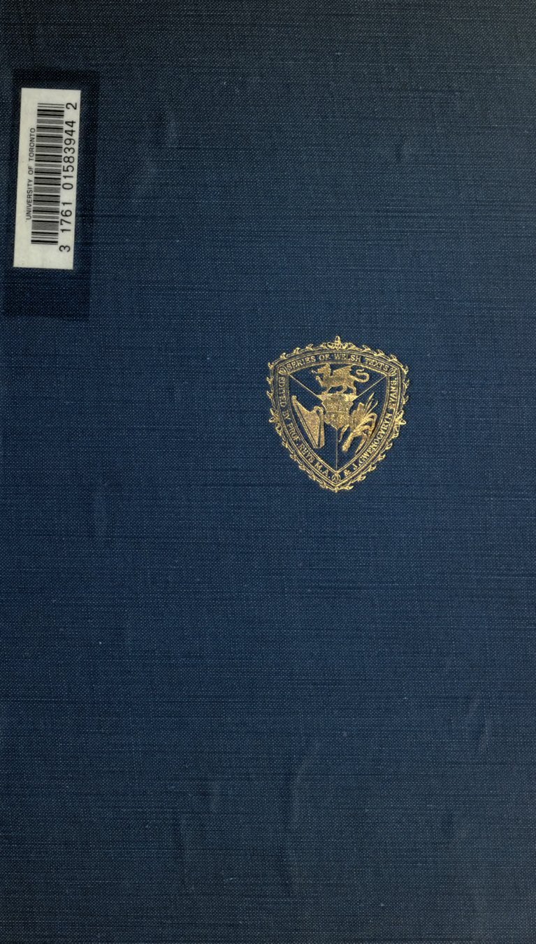 Cover of The Poetry in the Red Book of Hergest