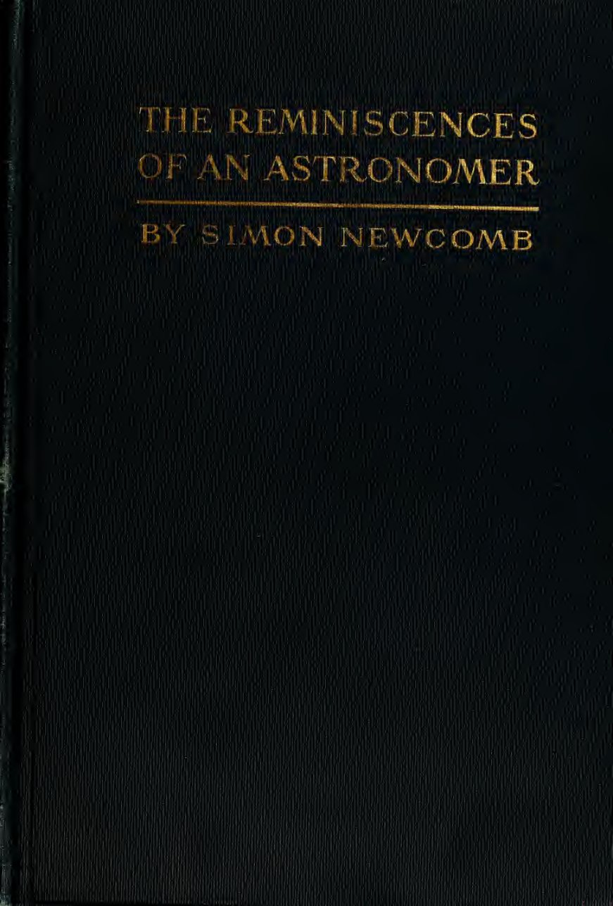 Cover of The Reminiscences of an Astronomer