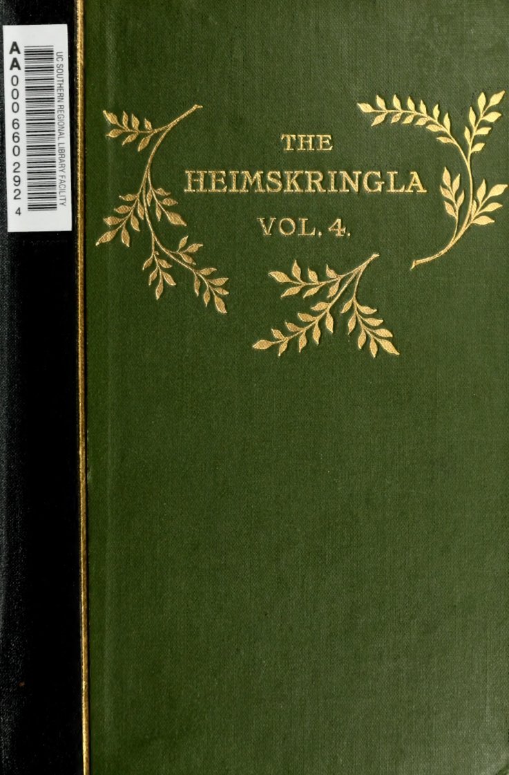 Cover of The Saga Library, Vol. VI: The Stories of the Kings of Norway Called the Round World (Heimskringla, Vol. IV)