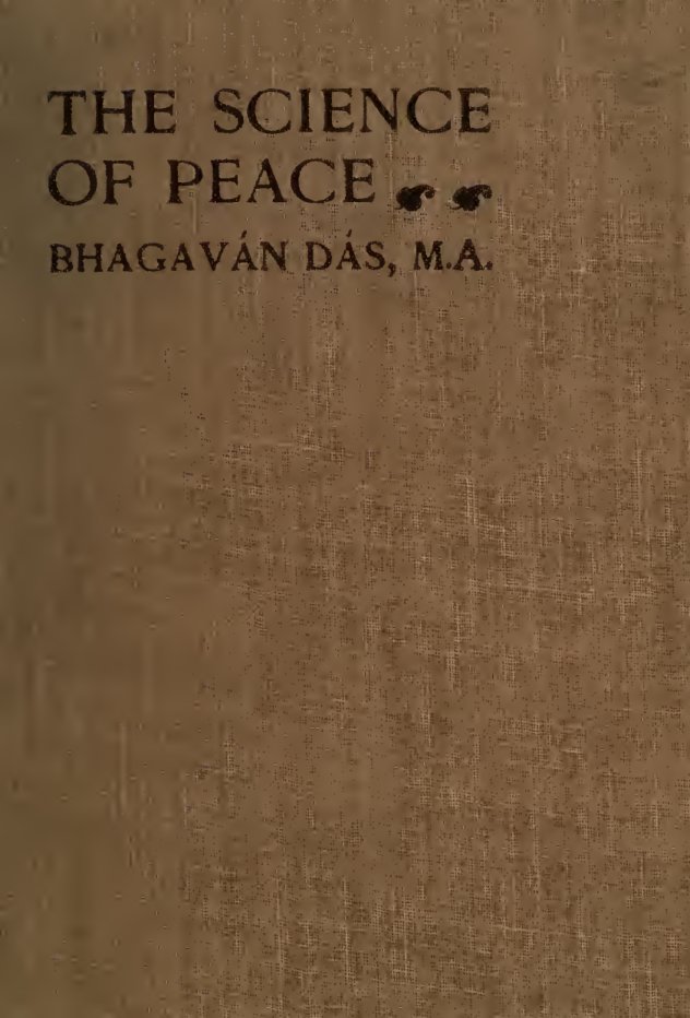 Cover of The Science of Peace