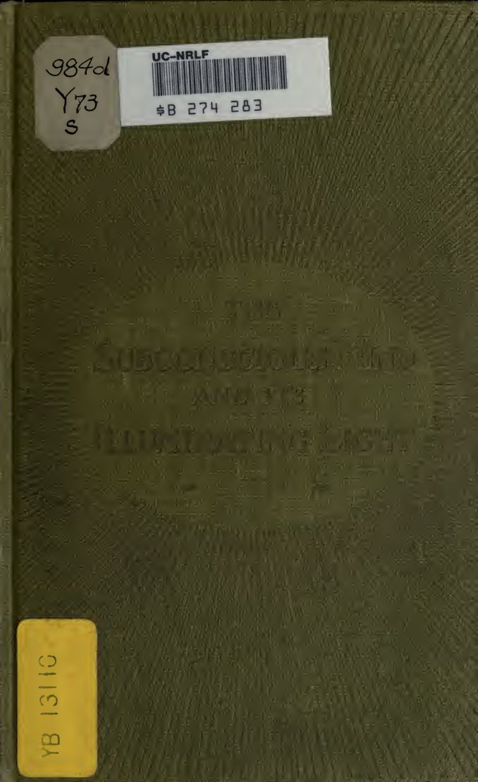 Cover of The Subconscious Mind and Its Illuminating Light