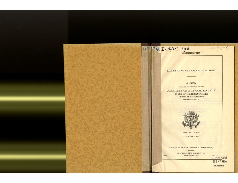 Cover of The Symbionese Liberation Army