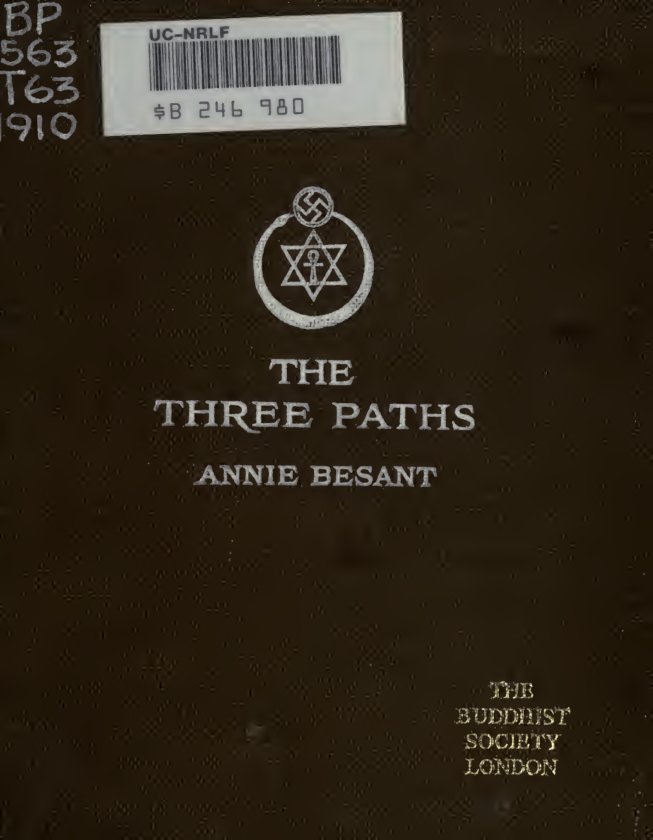 Cover of The Three Paths to Union with God