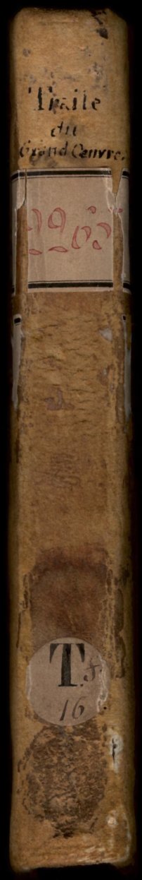Cover of Traites des sciences occultes: Rovillasc's Grand Oeuvre (Bibliotheque Sainte-Genevieve MS 2265, 1612-1627)